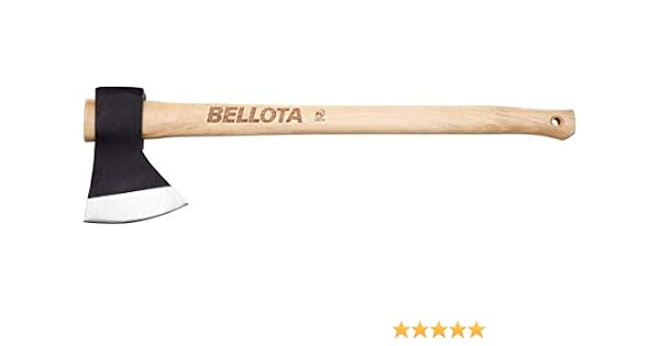 Bellota 81302000N 8130-2000N-Hacha Vizcaína con Mango de Madera ...