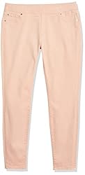 Amazon Essentials Women's Mid-Rise Stretch Pull-On