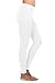 CA Yoga Supply Co. White Organic Cotton Womens Yoga Leggings (Medium)