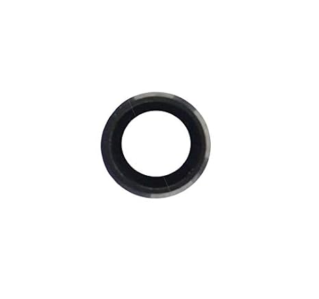 RepairMedia-Shop ?RM? Für iPhone 6s+ Plus Kameralinse Kamera Objektiv Glas Scheibe Lens mit Rahmen Linse Spacegrau Grey Black