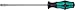 Wera 05110104001 Kraftform Plus 334 Slotted Screwdriver, Lasertip, 10mm Head, 8