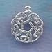 Lovely Celtic Lovers Love Knot Charm Sterling Jewelry
