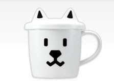 SoftBank Shirato home dad with a lid mug ™ ™ not for sale SoftBank