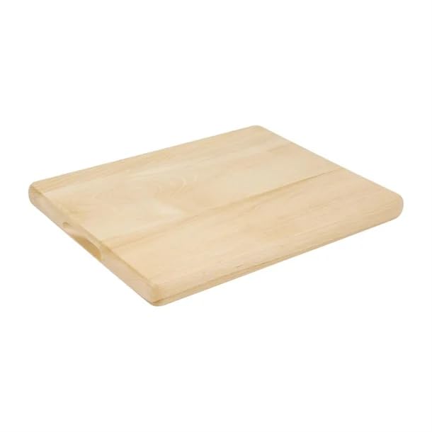 Vogue Beech Chopping Board Medium - 380x305x30mm