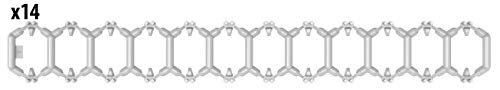 MiniArt 35323 1/35 Scale WE210 Tank Workable Track Link Set - Plastic Tank Accessories Model Building Kit - Thumbnail 2