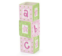 pink abc blocks