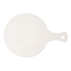 Zunruishop Pizzaplaten Keramiek Pizzaplaat met Handvat Pizza-pizza-schil Wit Rond Pizza-dienblad Huishoudelijk…