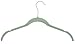 Ultra-Slim Basic Teal Velvet Huggable Shirt and Dress Hanger 16.5