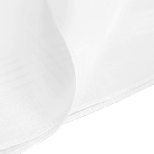UMO Lorenzo Pocket Square Handkerchiefs for Men + Bulk Pack - Soft Reusable Tissues