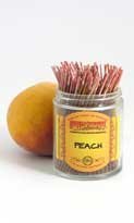 Peach - Wild Berry Shorties Incense Sticks - 100