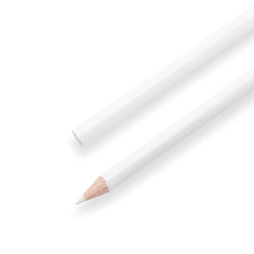 Dritz Water Soluble, 1 Count, White Marking Pencil, (Pack of 1