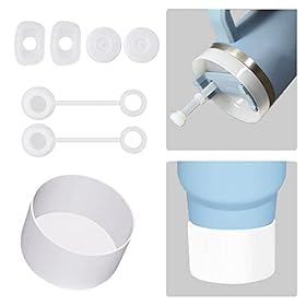 6PCS Stanley Silicone Spill leak Stopper Set for Stanley Cup 1.0 40oz