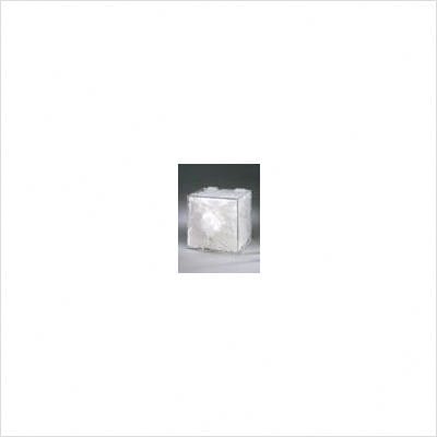 Radnor 64051406 Acrylic Bouffant/Beard/Shoe Cover Dispenser (Holds Approximately 200 Pieces), 10" x 10" x 10"