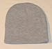 Blank Short Beanie Cap- Many Colors Available , Heather Charcoal