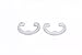 Husqvarna 812000058 E Rings - Pack of 2