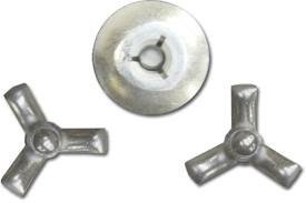 3/16" Large Head Aluminum Mandrel Tri-Fold Exploding Pop Rivets 3/16" Exploder 50 pk (Mill)