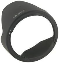 Flower / Petal Lens Hood for Digital Camera Cannon EW-78B II (Black)