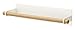 Yamazaki Home KT-PW I WH Kitchen Paper Holder, 約 幅28×奥行7×高さ6cm, wht