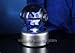 Sela Design. Multiple Designs Pokemon Go inspired Laser K9 crystal Engraved-LED rotating base. Base changes color toy nightlight lamp (Eevee)