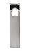 OPNR Bottle Opener with Magnetic Lid Catch, Beer, Soda, Home Bar, or Bartender Use | Catch caps, stick on fridge! | Heavy-Duty Stainless-Steel | Manual, Handheld Operation | Portable (BRUSHED)