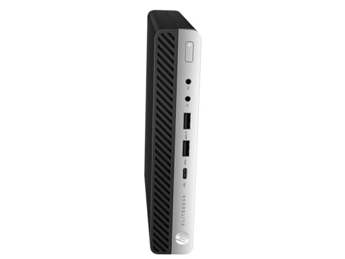 HP Elitedesk 800 G3 Mini PC Computadora de Escritorio con Monitor FHD 27 Pulgadas, Windows 11 Pro, Core i7-7700T 2.9GHz, hasta 3.8GHz, 8GB RAM, 256GB SSD, Teclado, Mouse, USB WiFi (reacondicionado)