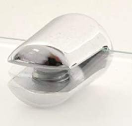 BSM Marketing Glass Corner Shelves Clear 200mm 6mm Toughened Pack of 2, 20x20cm - Image 5
