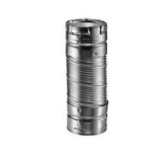 DuraVent 3DV60DW Aluminum 60 Inch Double-Wall Flex Connector with 3 Inch Inner Diameter