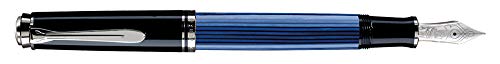 Pelikan Fine-Writing Pelikan SouverÃ¤n M805 804141 Fountain Pen EF Nib Black/Blue/Silver