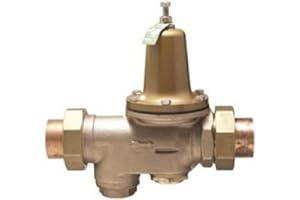 WATTS WATER TECHNOLOGIES WATTS WATER PRESSURE REDUCING VALVE, SERIES LF25AUB, 3/4 IN. 9283