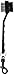 Jef World of Golf Gifts and Gallery, Inc. 2 Way Cleaning Brush (Black)