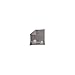 Barefoot Dreams Cozychic Follow Me Blanket - Elephant, Dove Gray/Stone/Cream, 30”x32”