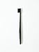 Morihata Binchotan Activated Charcoal Toothbrush, Standard Bristles - Black