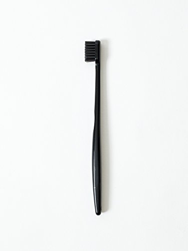 Morihata Binchotan Activated Charcoal Toothbrush, Standard Bristles - Black