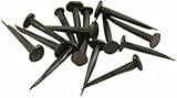 SISI UK Carpet & Upholstery Tacks 10mm Blued Steel Black Pack of 50