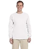 Gildan G2400 100% Cotton L-Sleeve Tee - White - M