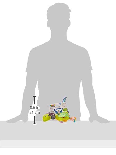 Lamaze Clip On Car Seat and Stroller Toy - Flip Flap Dragon - Crinkle Car Seat Toys and Stroller Toys - Sensory Toys for Babies - Travel Toys for Car - Infant Toys Ages 0 Months and Up