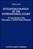 Litigation Strategy at the International Court, Gill, Terry D., 0792303326