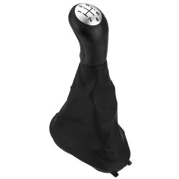 Viviance 5 Speed Gear Shift Knob with Gaiter Boot Cover compatible with Renault Dacia Logan MK1 Sandero MK1 Stepway 2011 - #2
