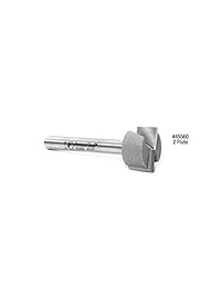 Amana Herramienta 45566 inferior con punta de carburo de limpieza 1   1 2 X 5 8 CH X 1 2 inch SHK upshear diseño Router Bit