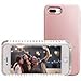 Selfie Light iPhone Case, Illuminated Cell Phone Case for iPhone 7 Plus (Rose Gold)