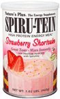 Nature's Plus Spiru-Tein Shake Strawberry Shortcake 2 lbs Powder Nature's Plus Spiru-Tein Shake Strawberry Shortcake 2 lbs Powder