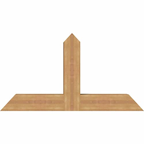 48"W x 26"H x 5 1/2"D x 5 1/2"F, 13/12 Pitch, Portland Smooth Timber Gable Brac…