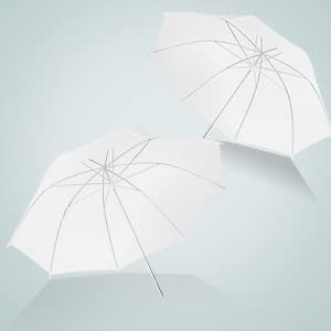 2 studio umbrellas