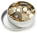 Buttons Galore Button Tins Mix Antique