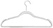 50 pc Premium Quality Off-White Velvet Hangers - Space Saving Thin Profile, Non-slip Padded with Notched Shoulders for Dresses and Blouses â€“ Strong Enough for Coats and Pants
