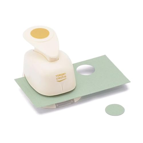 Vaessen Creative Motivstanzer Klein Kreis Ø1,5cm(Farbe kann variieren), Lila