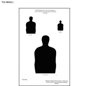 Amazon.com : SIMULATED DISTANCE REDUCED TQ-15 TARGET 50 PACK : Hunting ...
