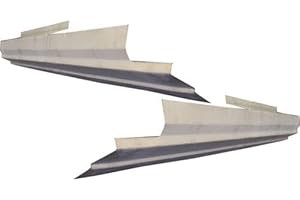 Motor City Sheet Metal - Compatible With Ford 2009-2014 F-150 4 Door Extended Cab Outer Rocker Panel Pair