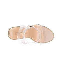 DREAM PAIRS Womens Open Toe Espadrilles Dressy