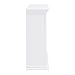 Southern Enterprises Torlington Fireplace, White/Gray